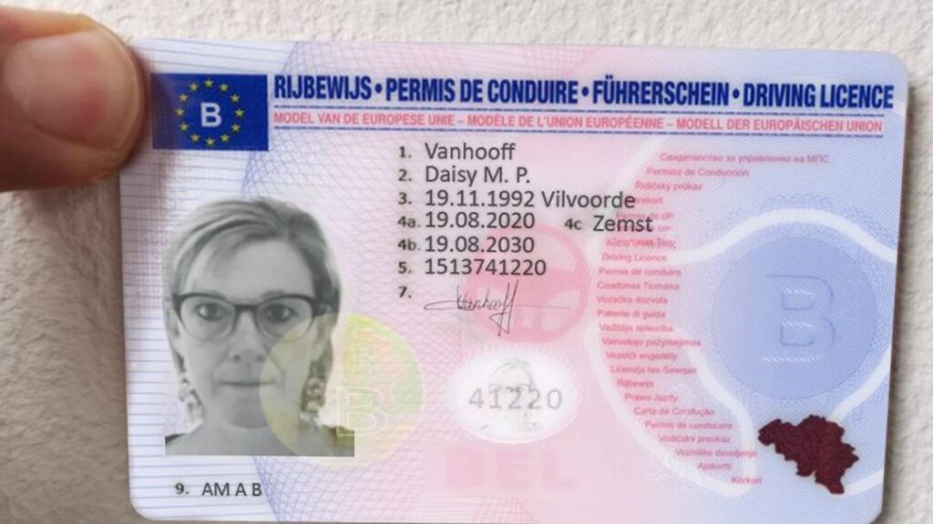 Acheter permis de conduire belgique